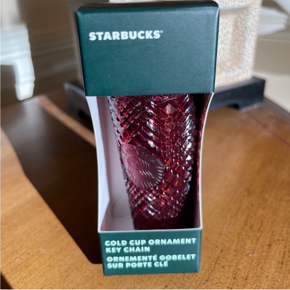 Starbucks Complete Set Five Grande Tumblers + Five Ornament Keychains - Picture 11 of 11